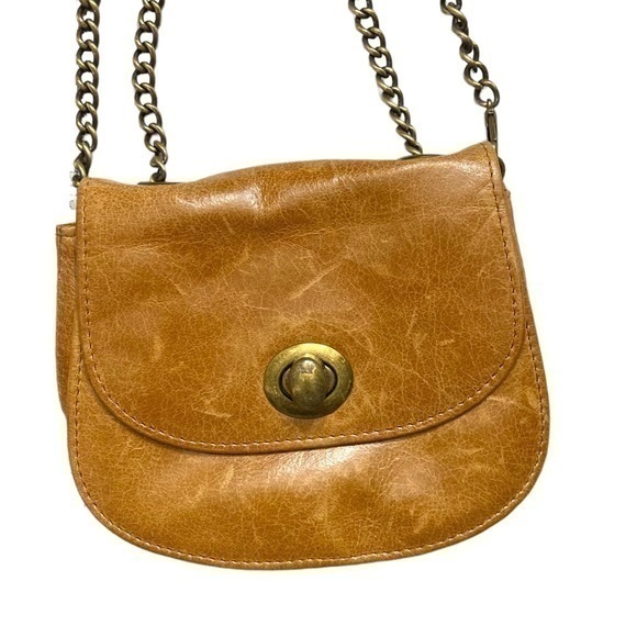 Hobo Brown Leather Mini Bag